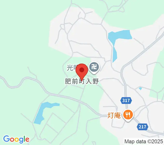唐津市肥前文化会館ハーモニーの地図