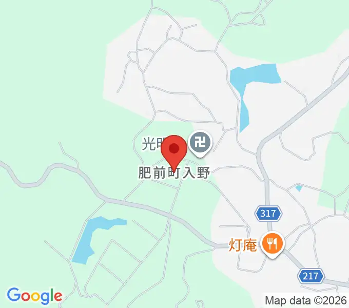 唐津市肥前文化会館ハーモニーの地図