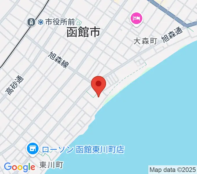 サン・リフレ函館の地図