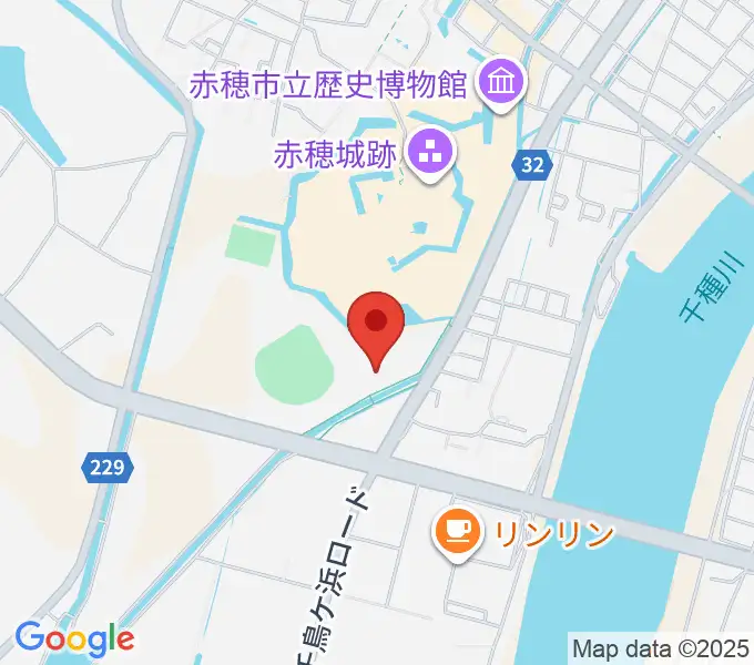 品川リフラ赤穂市民総合体育館の地図