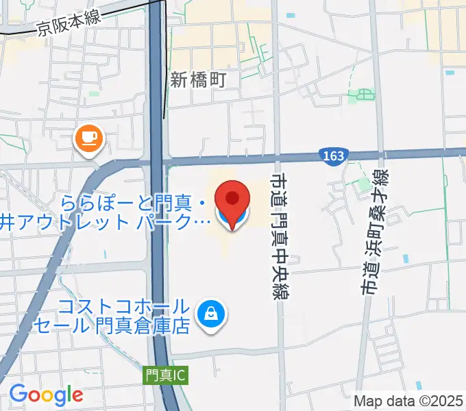 TOHOシネマズ ららぽーと門真の地図