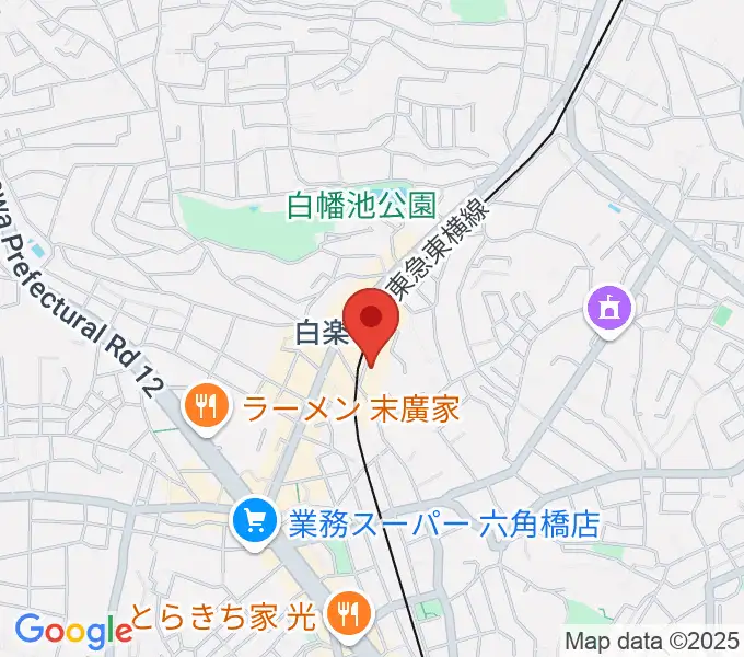 ケイアイサウンドスタジオの地図
