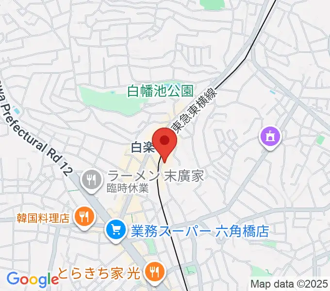 ケイアイサウンドスタジオの地図