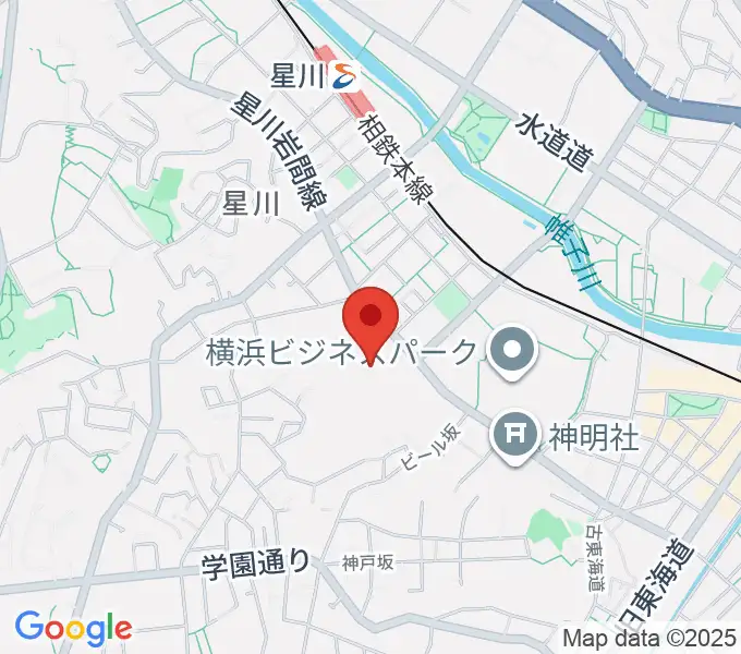 横浜市保土ケ谷スポーツセンターの地図
