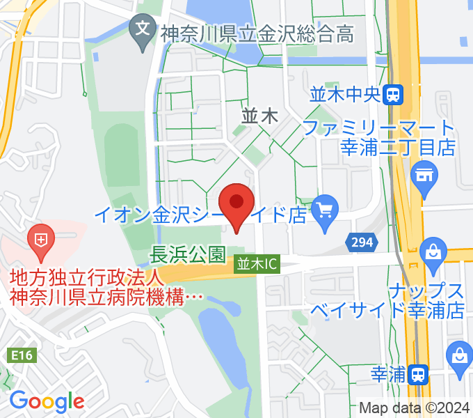 横浜市金沢スポーツセンターの場所