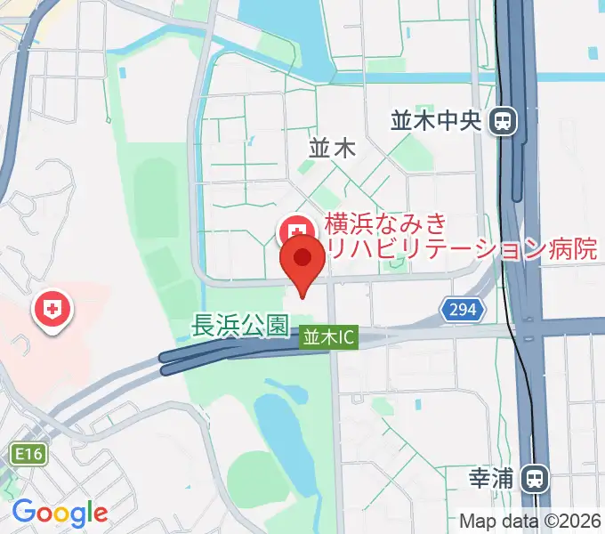 横浜市金沢スポーツセンターの地図