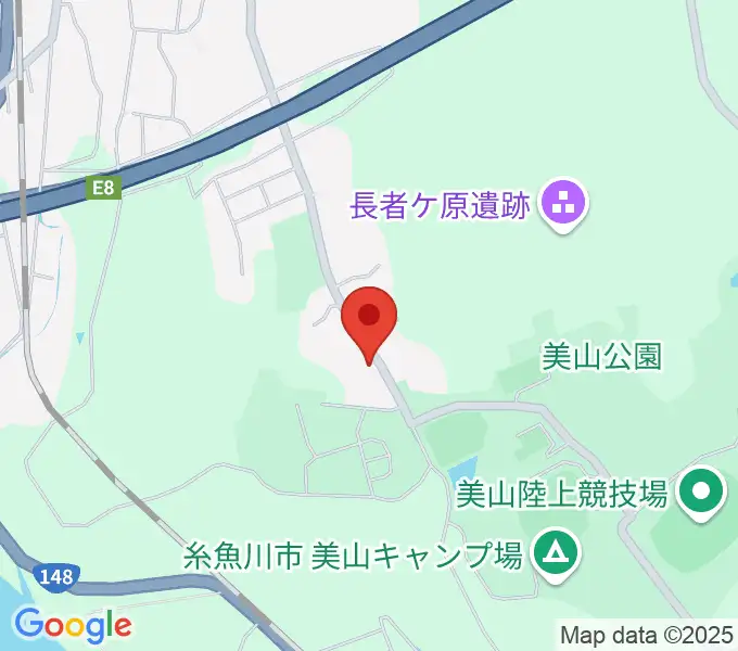 美山多目的グラウンドの地図