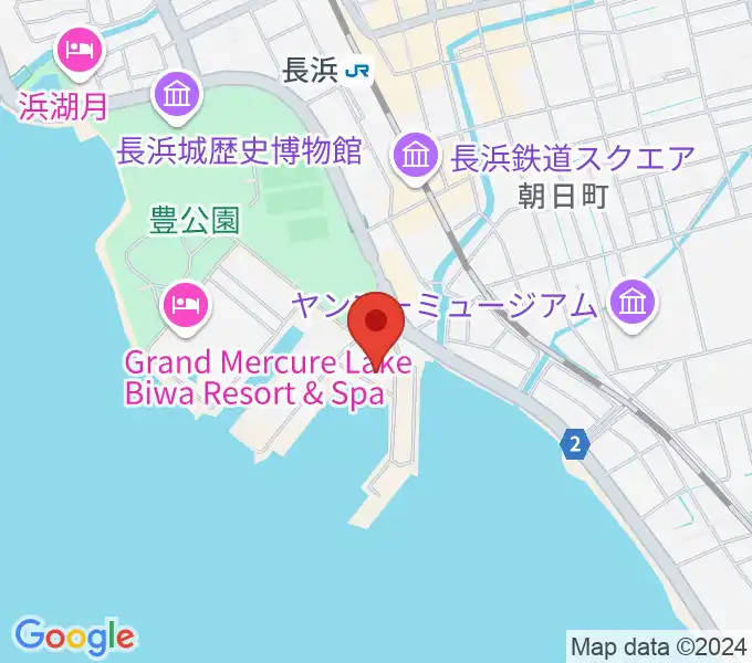 セミナー&カルチャーセンター臨湖の地図