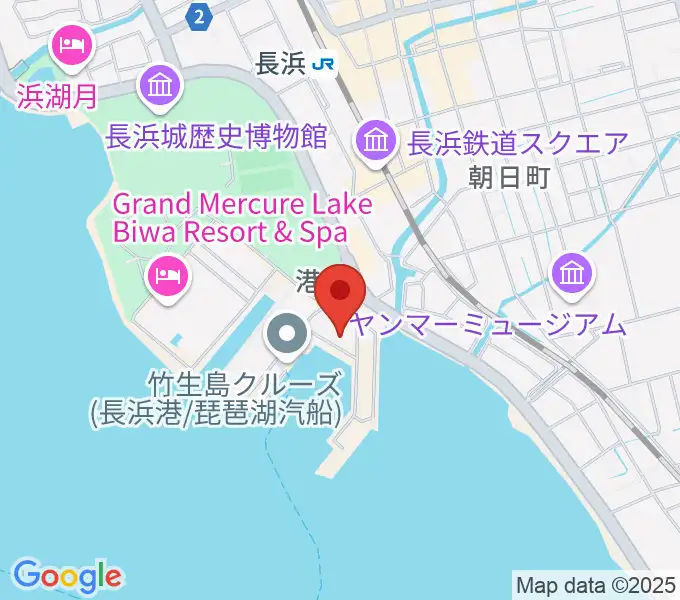セミナー&カルチャーセンター臨湖の地図