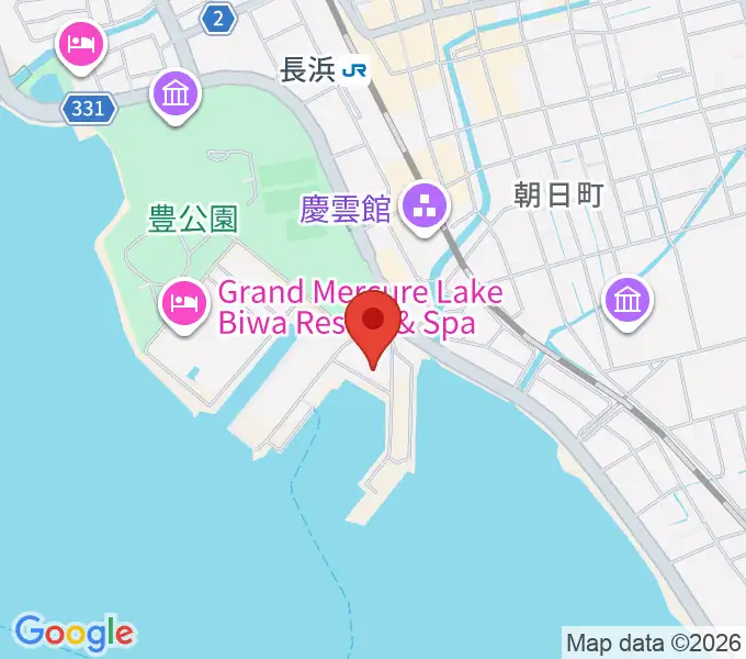 セミナー&カルチャーセンター臨湖の地図