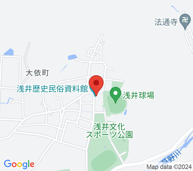 浅井歴史民俗資料館の場所