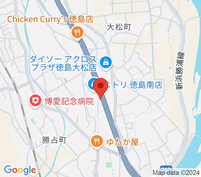 スタジオトリゴロの地図