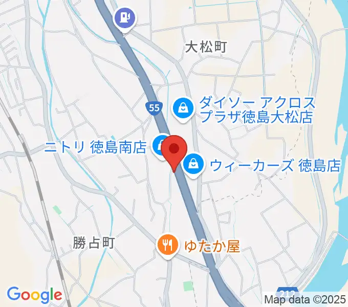 スタジオトリゴロの地図