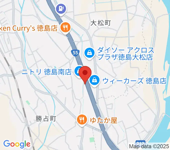スタジオトリゴロの地図