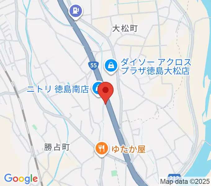 スタジオトリゴロの地図