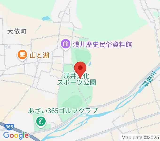長浜市浅井B＆G海洋センターの地図
