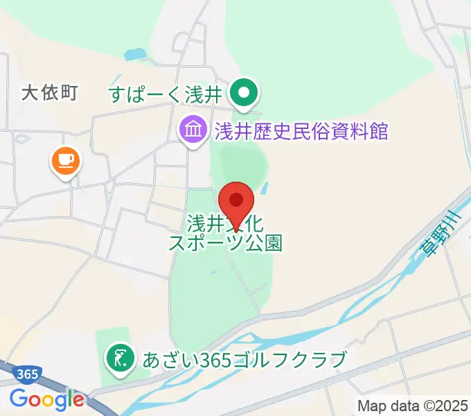 長浜市浅井B＆G海洋センターの地図