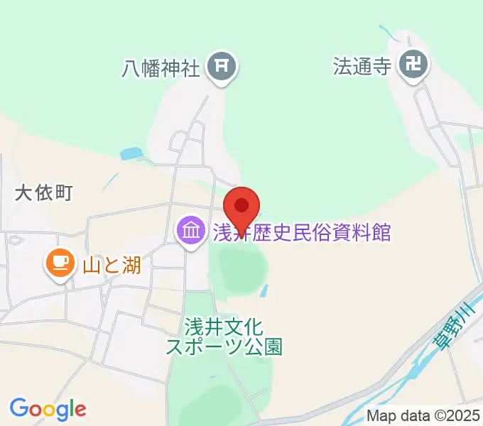 すぱーく浅井の地図