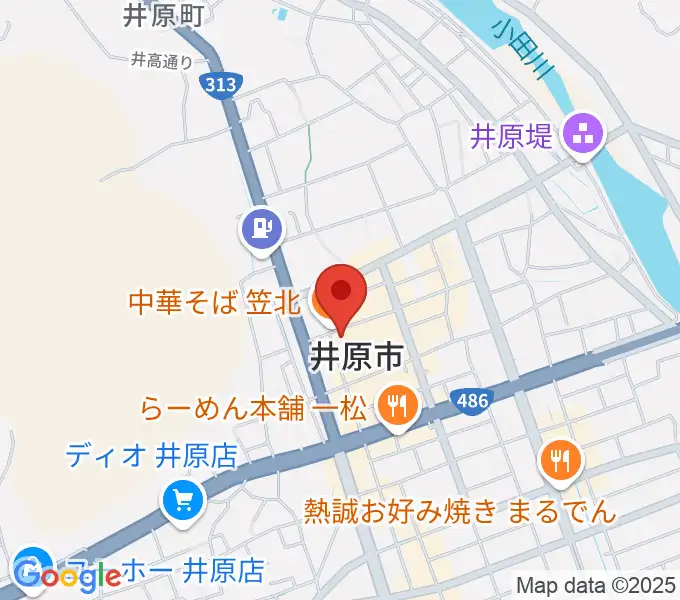 井原市立平櫛田中美術館の地図