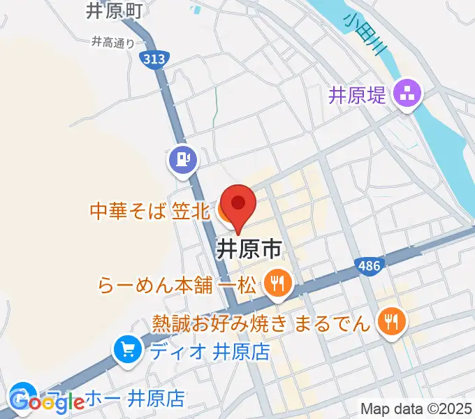 井原市立平櫛田中美術館の地図
