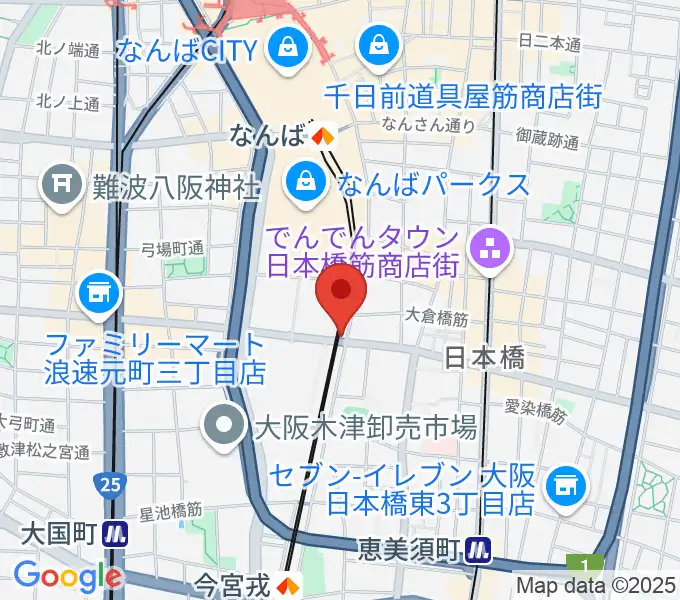 Yogibo META VALLEYの地図