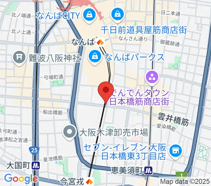 Yogibo META VALLEYの地図