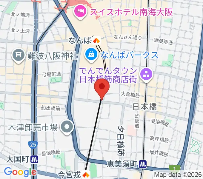 Yogibo META VALLEYの地図