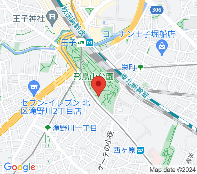 渋沢史料館の場所