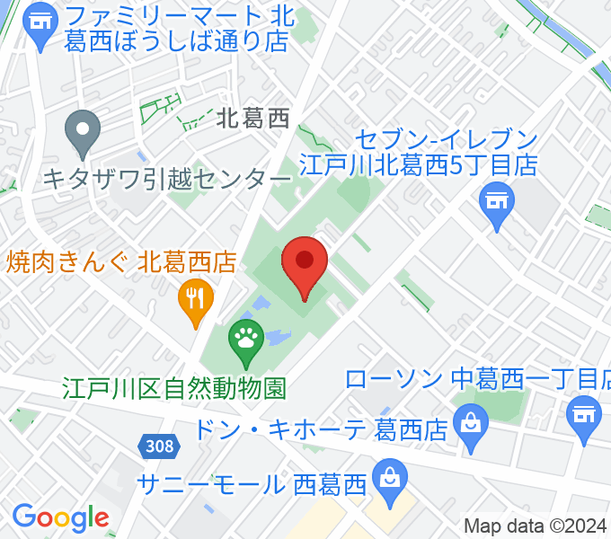 宇喜田公園スポーツ広場の場所