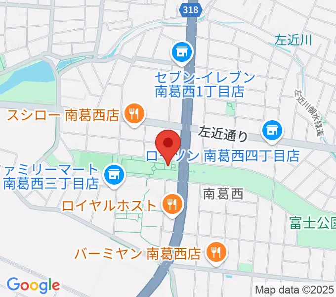 江戸川区総合レクリエーション公園相撲場の地図