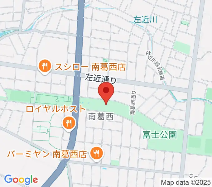 フラワーガーデンステージの地図
