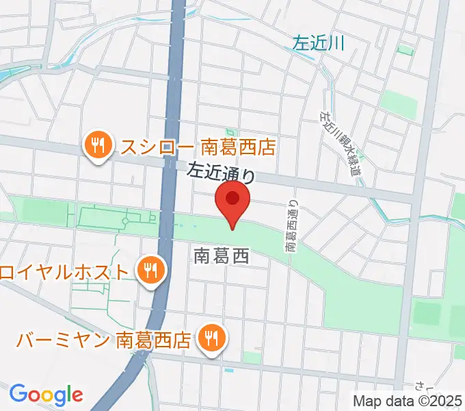 フラワーガーデンステージの地図