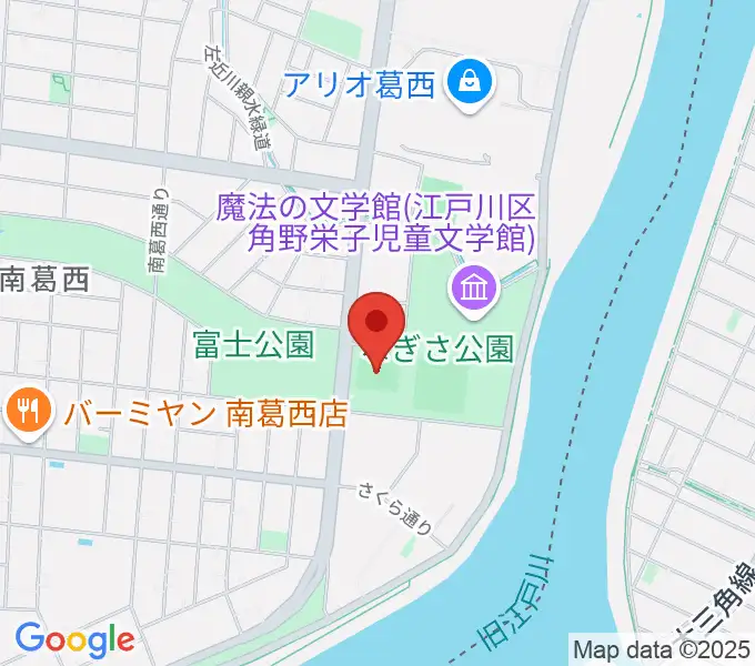 なぎさ公園スポーツ広場の地図