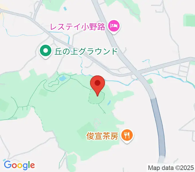 野津田球場の地図