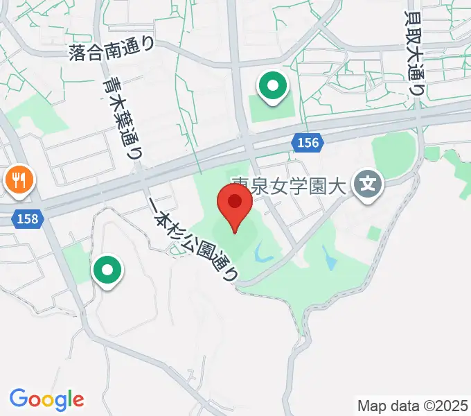 新日本物流スタジアム多摩の地図