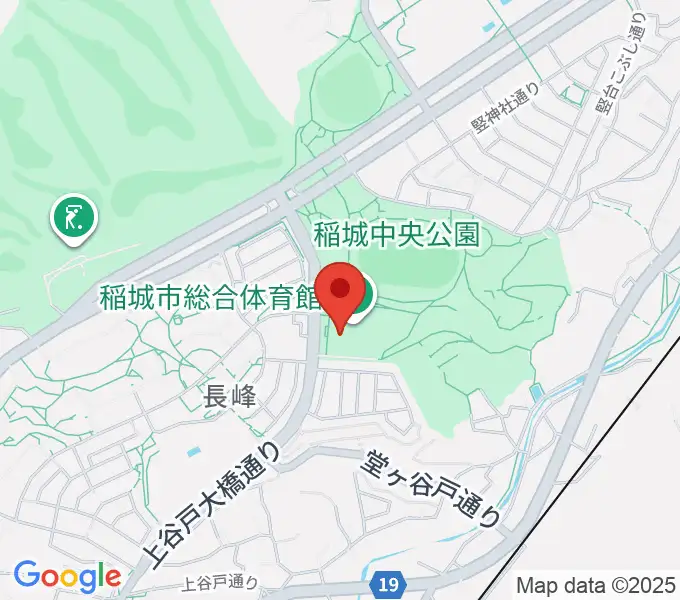 野村不動産いなぎアリーナの地図