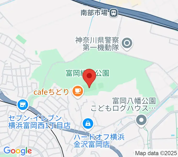 富岡総合公園多目的広場の地図