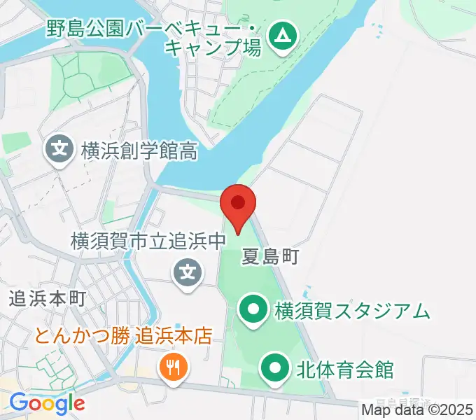 DOCK OF BAYSTARS YOKOSUKAの地図