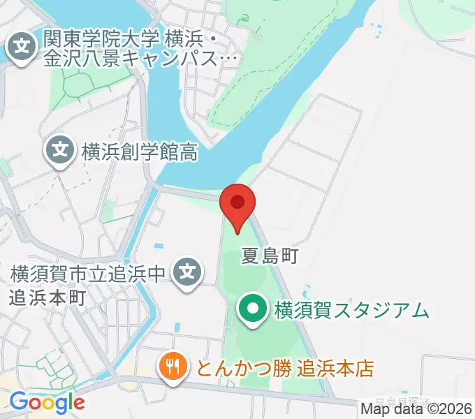 DOCK OF BAYSTARS YOKOSUKAの地図