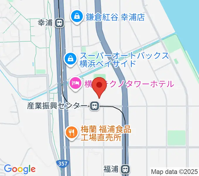 金沢産業振興センター サブグラウンドの地図