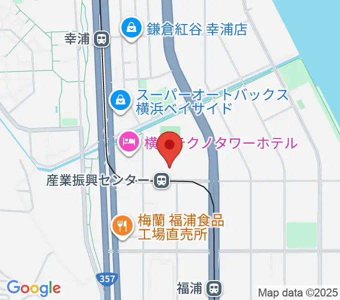 金沢産業振興センター サブグラウンドの地図