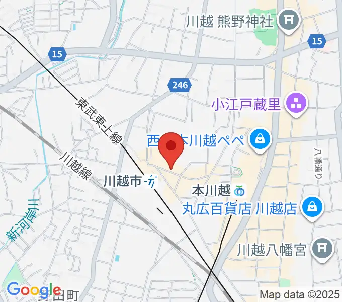 スタジオチコの地図