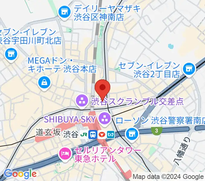 Bunkamuraル・シネマ渋谷宮下の地図