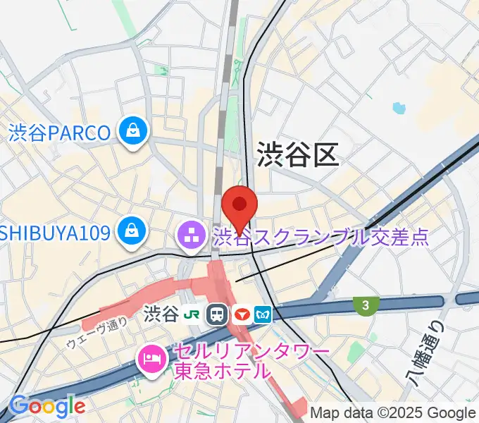 Bunkamuraル・シネマ渋谷宮下の地図