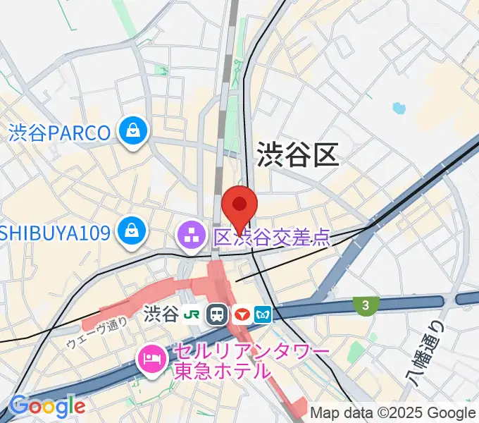 Bunkamuraル・シネマ渋谷宮下の地図