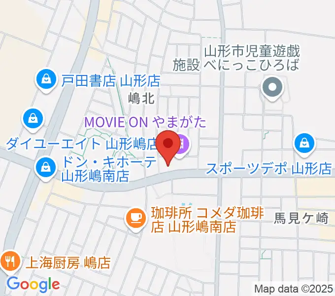 MOVIE ON やまがたの地図