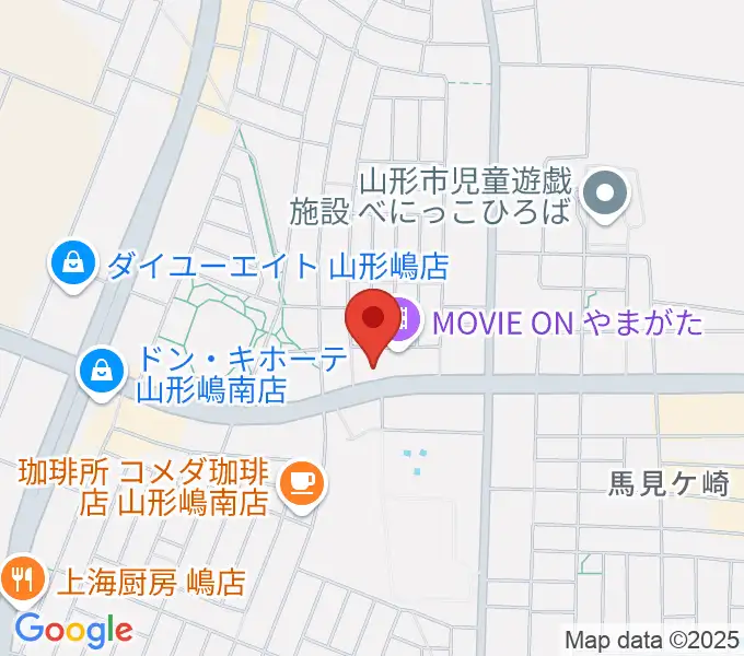 MOVIE ON やまがたの地図