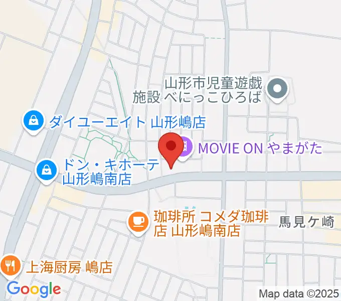 MOVIE ON やまがたの地図