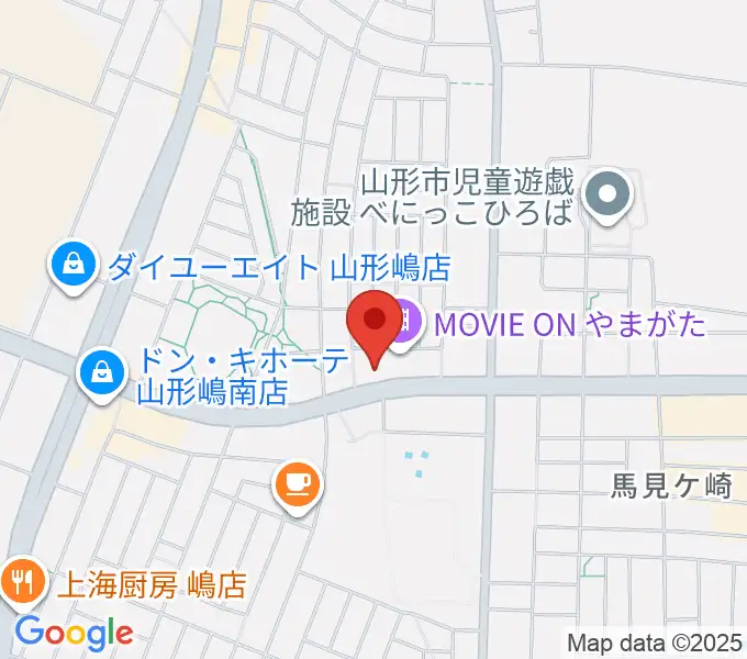MOVIE ON やまがたの地図