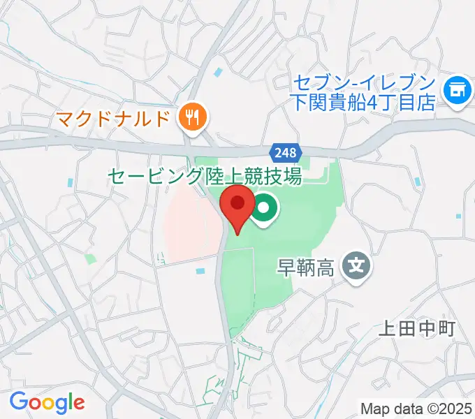 J:COMアリーナ下関の地図